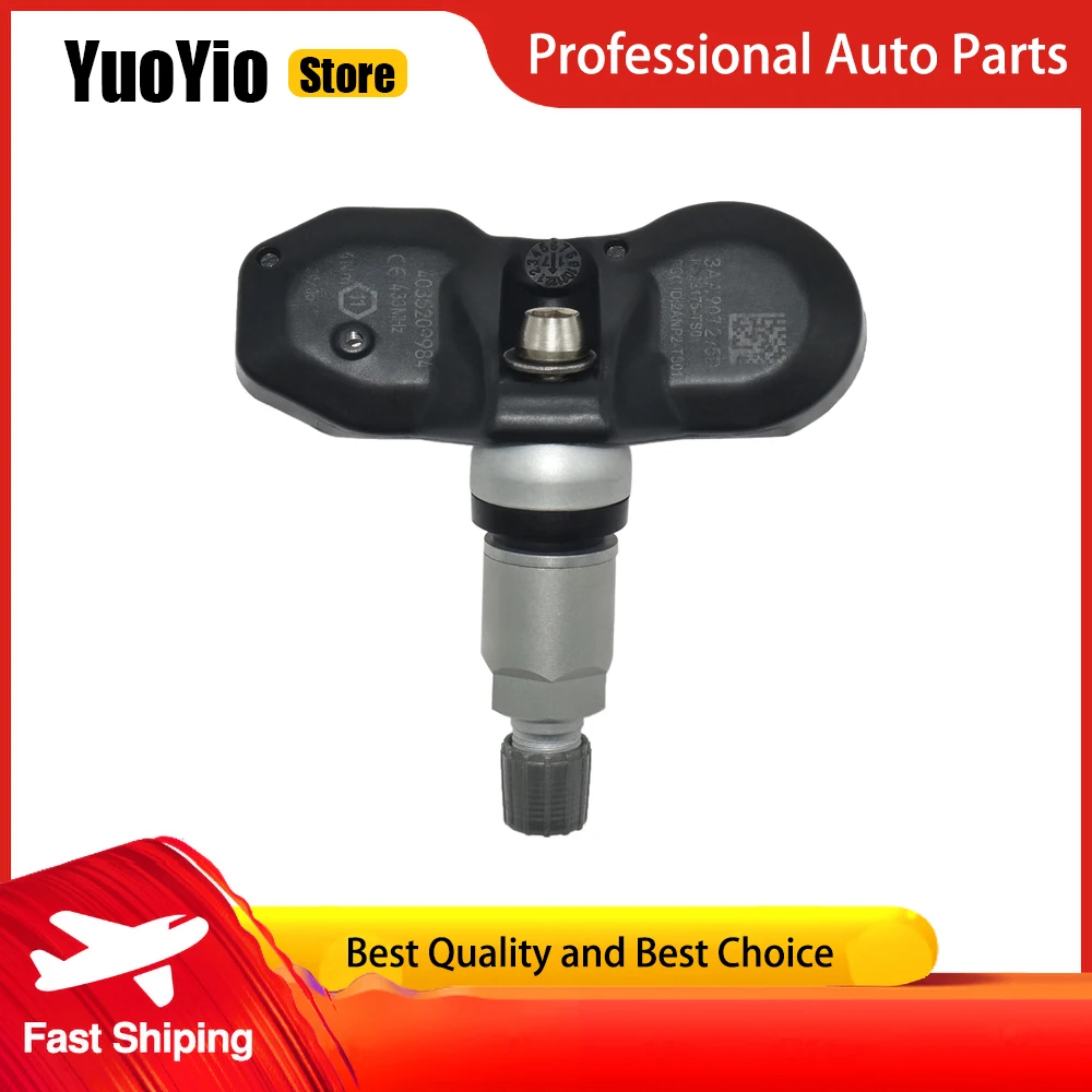 YuoYio 1Pcs New Tire Pressure Sensor 3AA907275D For Volkswagen CC 4 Motion Sedan 4-Door 2014 And More