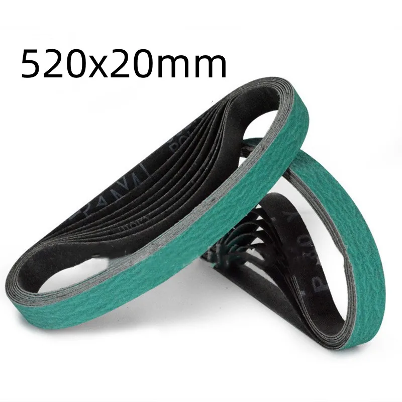 1個60*260/20*520/100*610/50*2100研磨ベルトP40-P120ステンレス鋼研磨用ランダムサンディングバンド