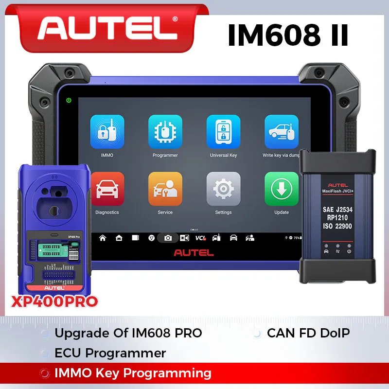 

Autel IM608 II Pro MaxiIM 608 Полный ключевой программатор OBD2 Сканер IM608II Автомобильный диагностический инструмент IMMO Программирование ключей PK IM508 IM508S