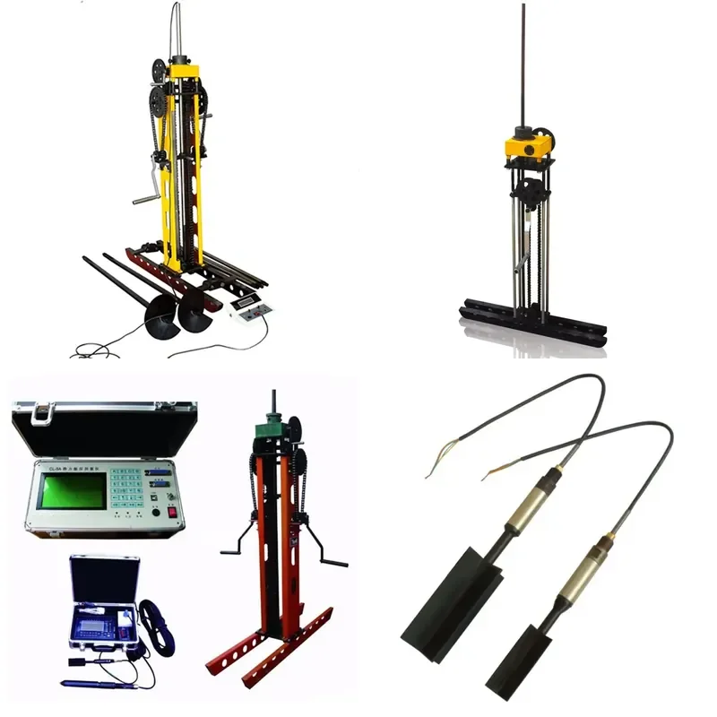 Dual Purpose Soil Cone Permeability Meter and Blade Shear Test Device for Geotechnical Engineering Laboratory Testing
