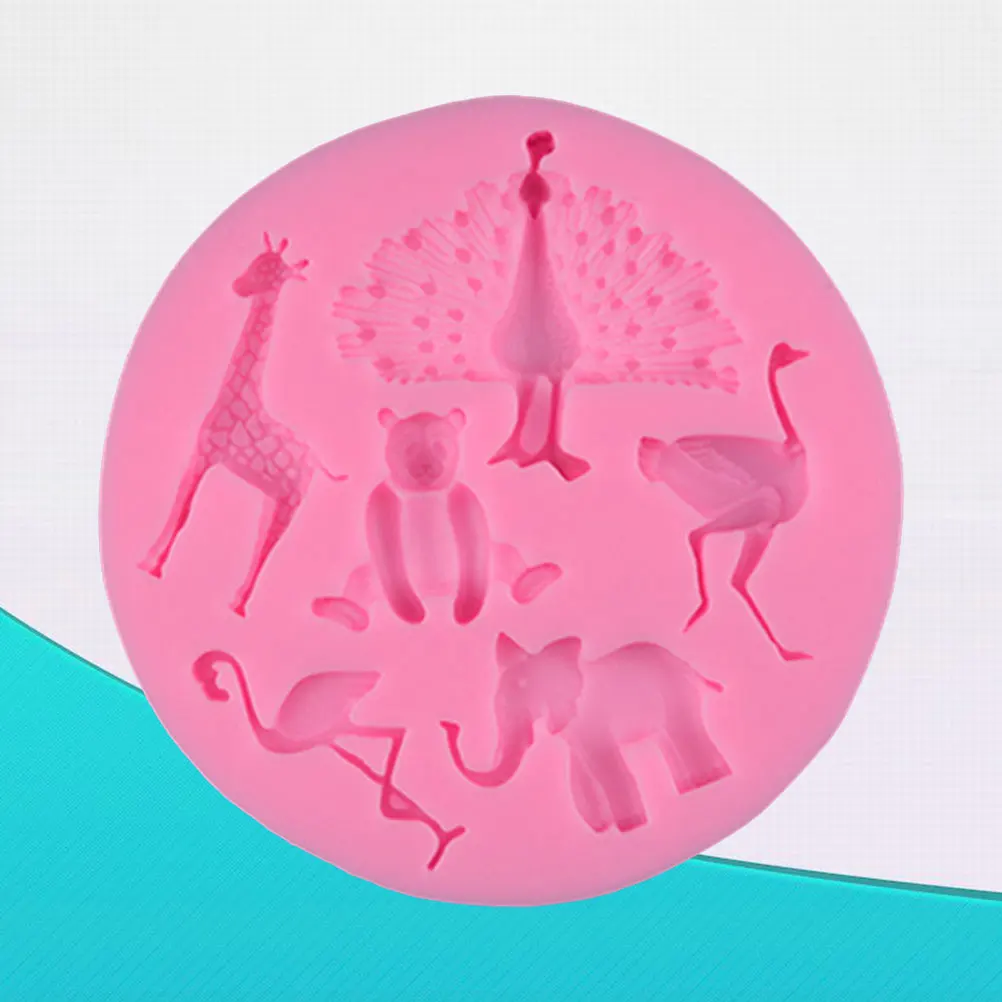 

Animal Mold Cake Decoration Silicone Baking Mould Chocolate Fondant Molds Modeling