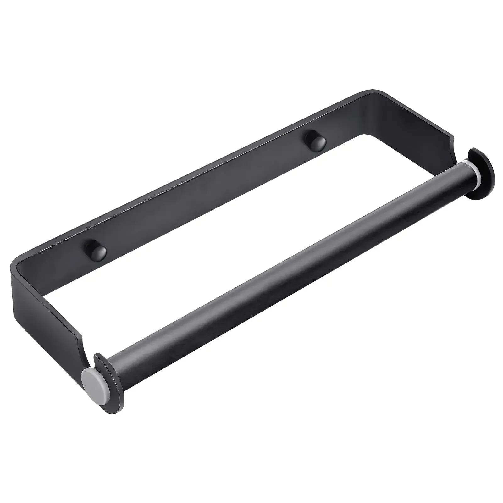 Under Cabinet Paper Towel Holder for Kitchen, Wall Mount Paper Roll Holder with Self-Adhesive or Screw Mounting Option Organizer