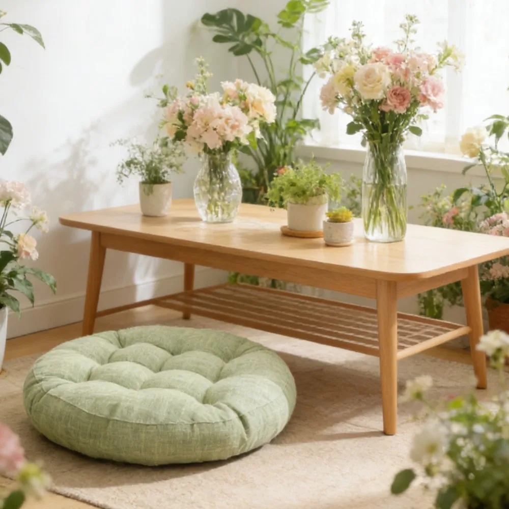 Natural Linen Round…