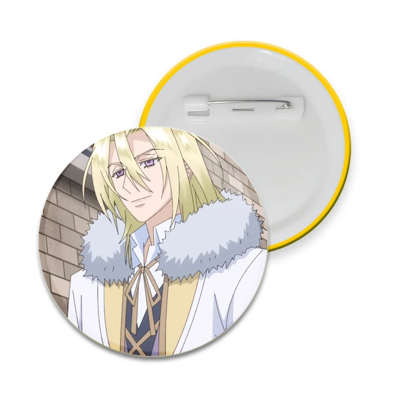 Anime 7th Time Loop De Villainess Genieten Een Zorgeloos Leven Getrouwd Voor Haar Slechtste Vijand Broche Badge Snap-in Pins voor Kleding Decor