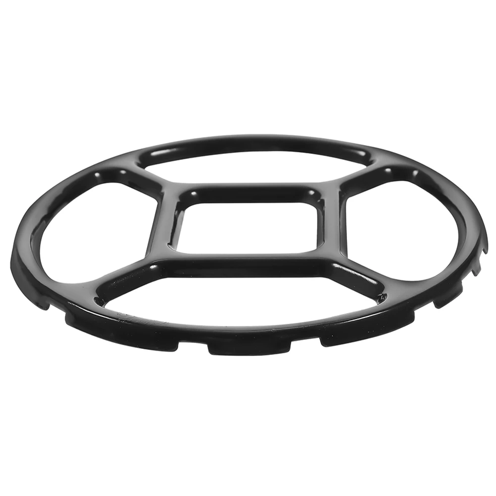 

1pcs Gas Stove Anti-slip Frame Black Enamel Wok Ring for Small Pot Stove Kitchen Tool Stable Cooker Stand
