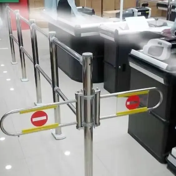 يساعد جهاز منع تسجيل النقود من الفولاذ المقاوم للصدأ في محلات السوبر ماركت دخول وخروج بأسلوب مناسب #4