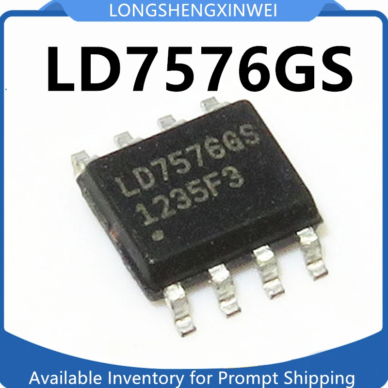 1PCS New Original LD7576GS LD7576 LCD Power Management Chip SOP-8 Patch