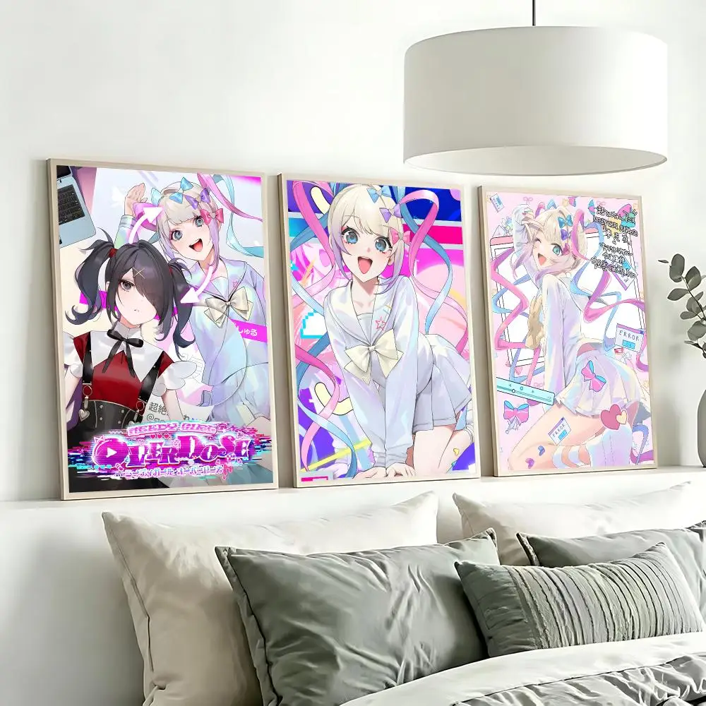 game Needy Streamer Overload Poster Poster HD Printing Modern Minimalist Style for Home Decor for Bedrooms Home home office Gift