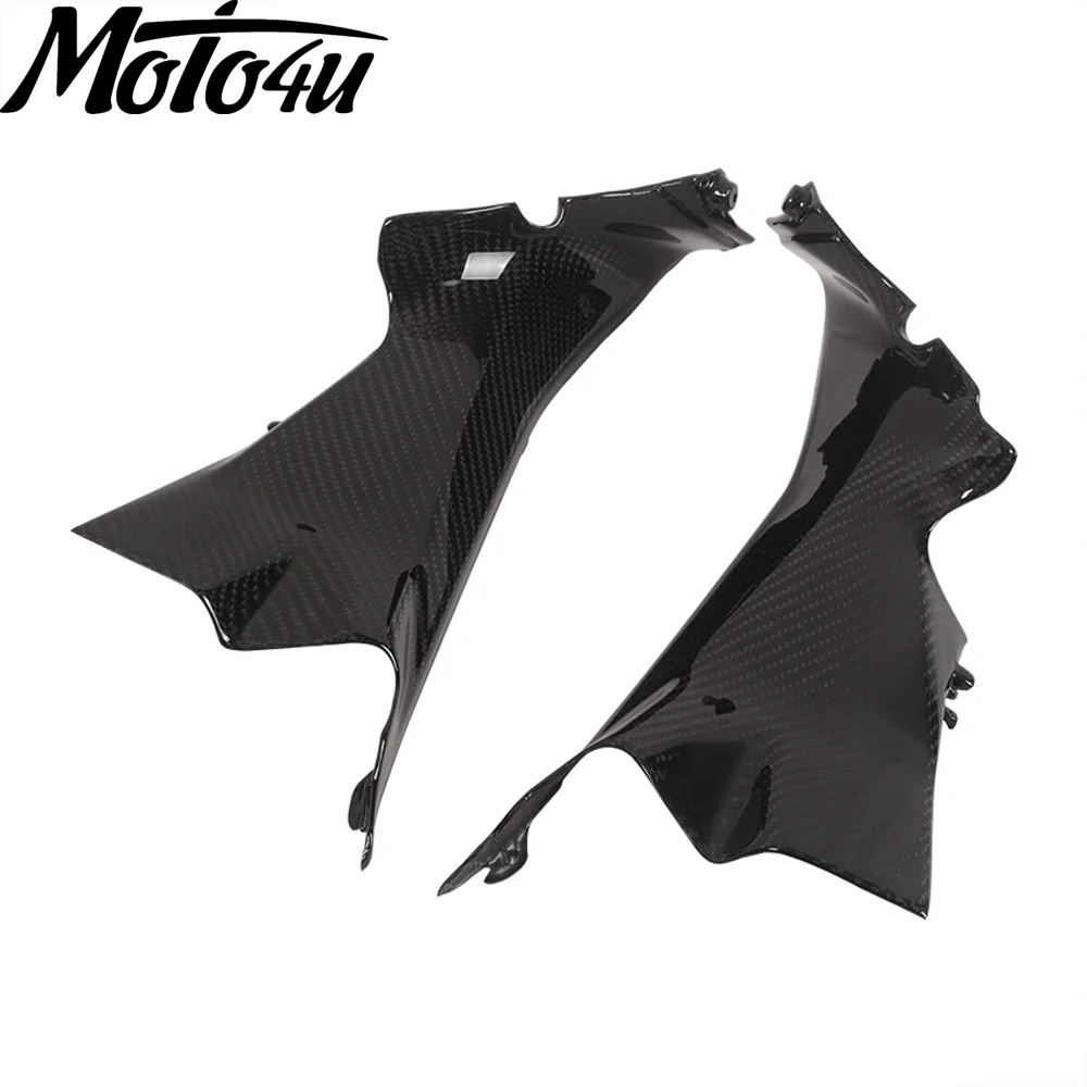 MOTO4U Carbon Fiber Side Panel Decorate Cover Protector For Ducati Panigale 1199