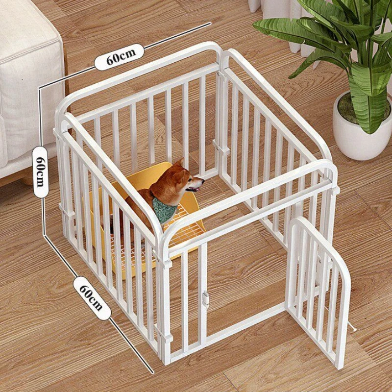 Basket Supplies Dog Fence Large Kennel Stuff Playpen Dog Fence Safety Door Grating Balcony Barrera Para Mascotas Dog Supplies
