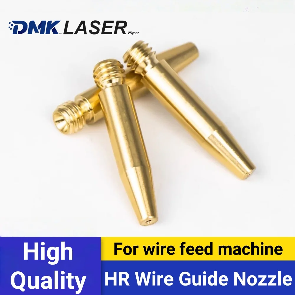

DMK HR WSX Направляющие для лазерной сварки проводов H31.5 M6 Медная насадка для подачи проводов сварщика 0,8/1,0/1,2/1,6 мм для машины подачи проволоки