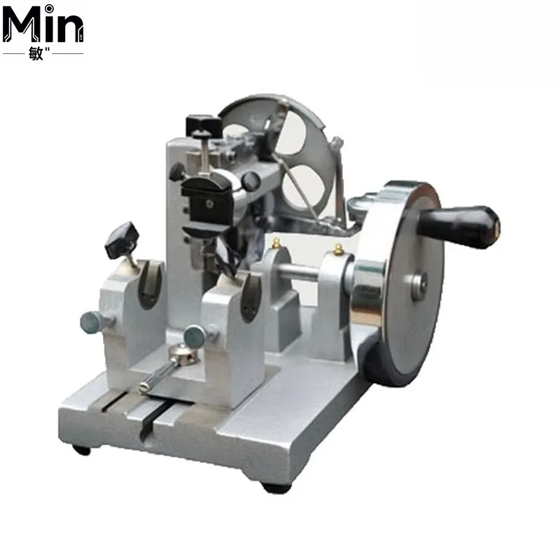 Handheld Sliding Microtome Portable Precision Manual Microscopic Slide Cutter for Laboratory Specimen Section Cutting