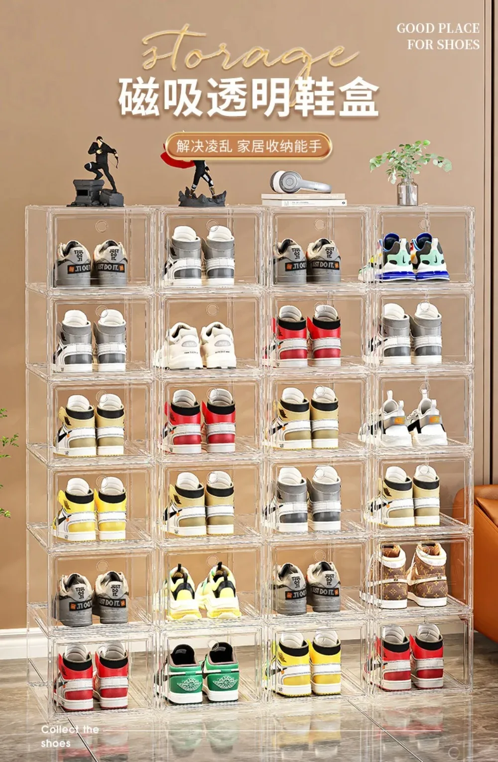 Large Aj Sneaker St…