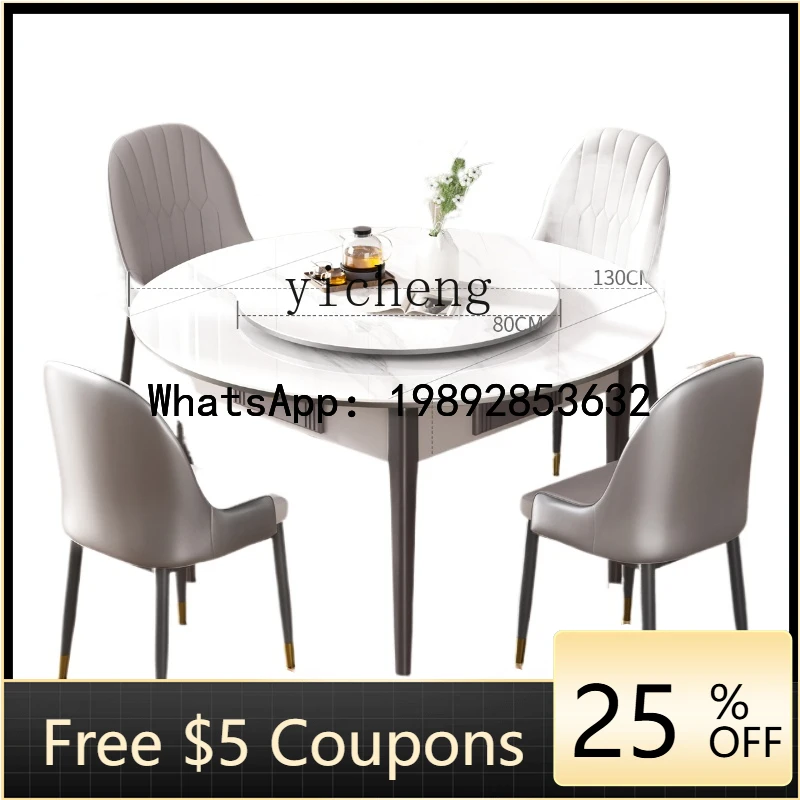 

MJZ Rotary Round Table Solid Mahjong Machine Fully Automatic Household Electric Mahjong Table Dual-purpose Integrated Mahjong