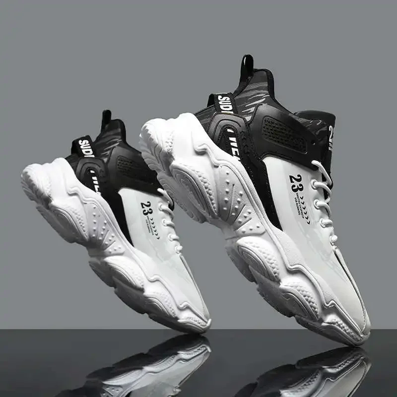 أحذية تهوية بمقاس خاص أحذية بدون كعب للرجال أحذية رياضية أصلية أصلية للعام الجديد دروبشيبينغ رياضية للتخليص الرياضي