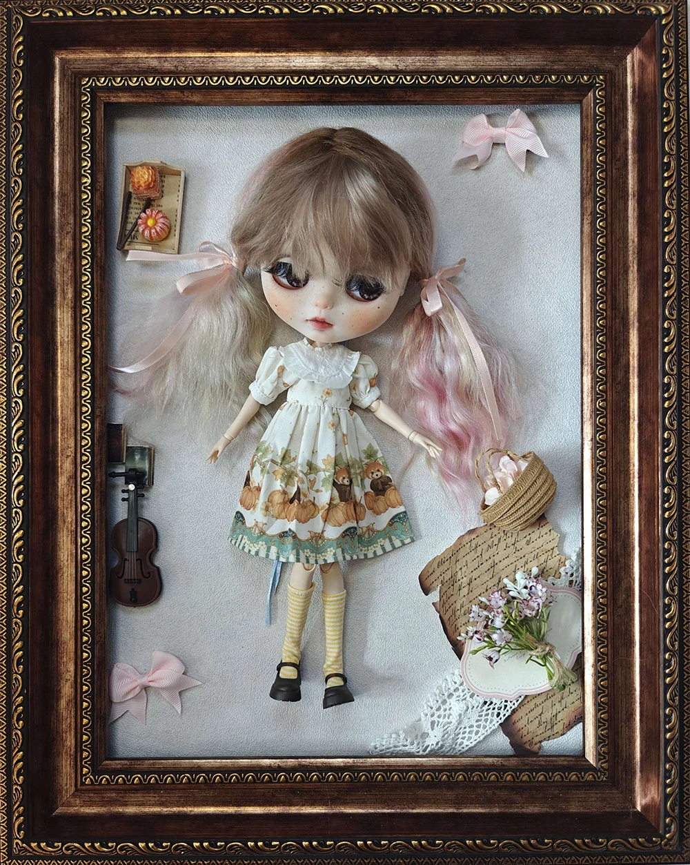 Ubranka dla lalek Blyth, zestaw ubrań dla Blythe, sukienka dla Blythe, Ymy Licca Azones Ob22 24 27, akcesoria dla lalek