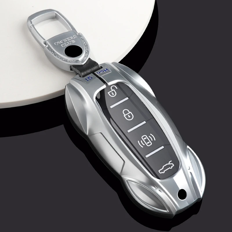 

Metal Car Remote Key Cover Case Holder Protector Housing shell Fob For Hongqi New H5 HS3 HS5 HS7 H6 H9 HQ9 HongQi Accessories