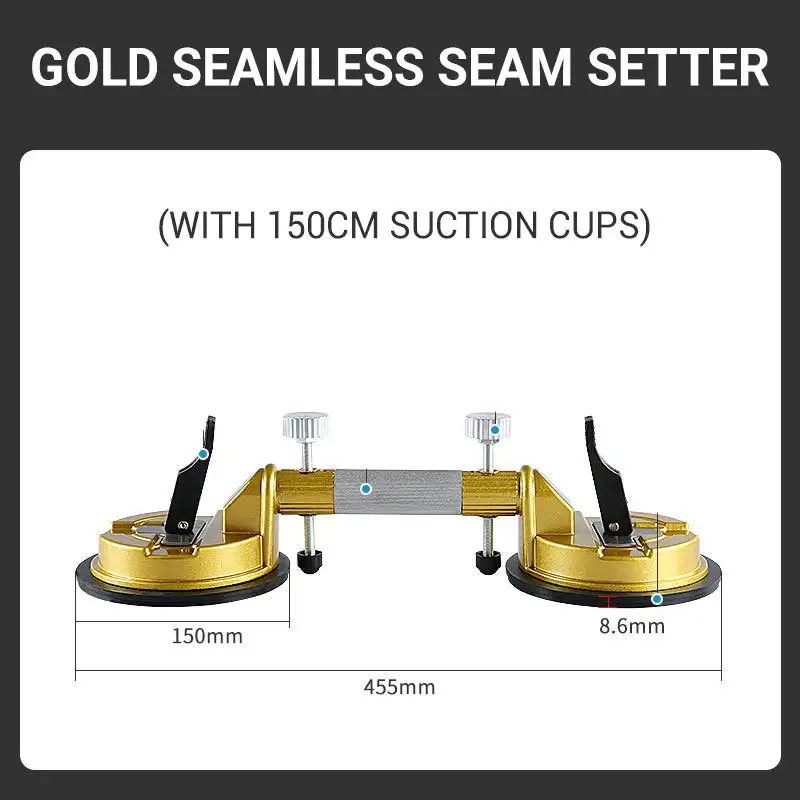 

NEW Manual Seamless Stone Seam Setter Marble Stone Seamless Splicing Vacuum Suction Cup Tile Installation Leveling Splicer