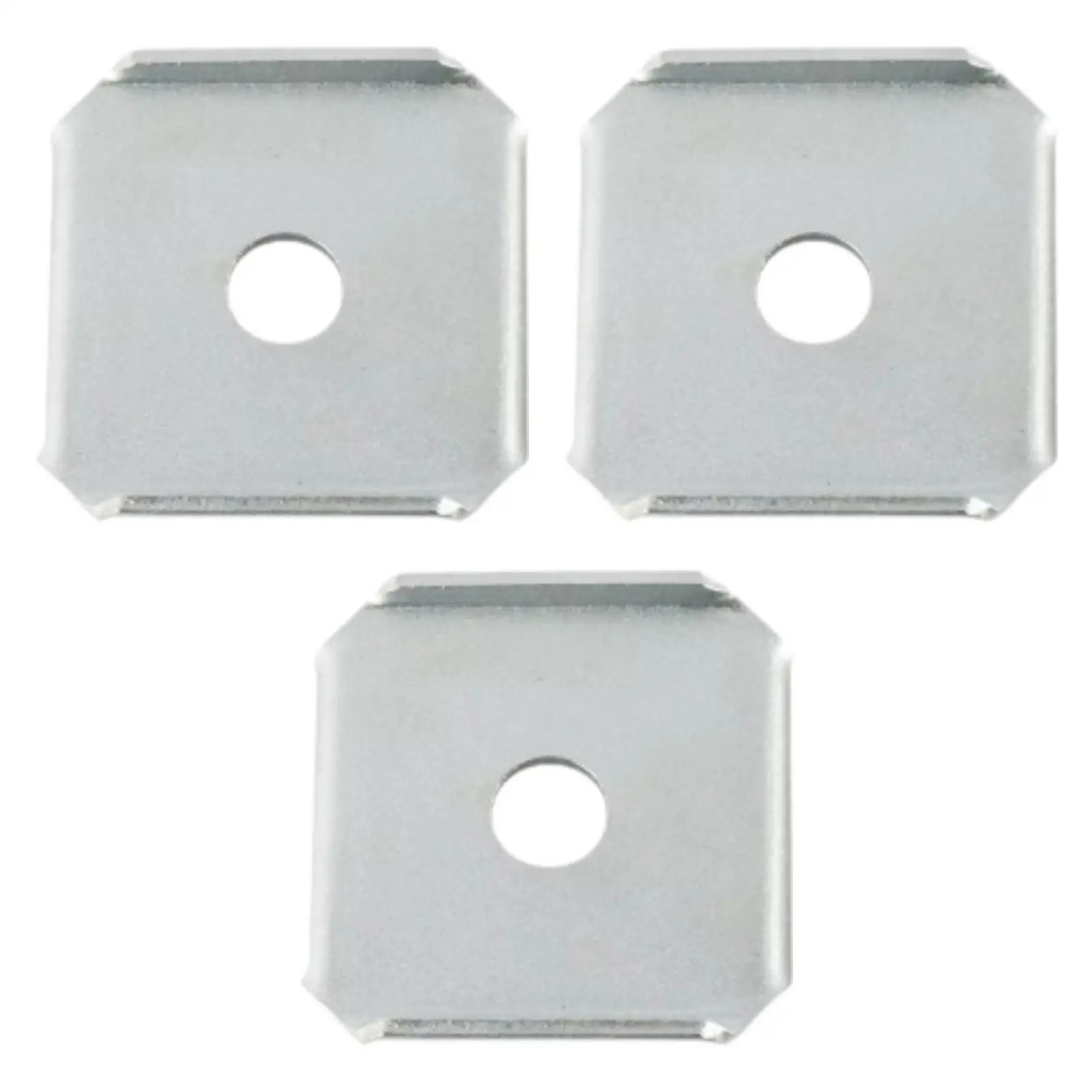 

3 Pieces Double Mulching Blade Adapters Replacements Practical Wear Resistant