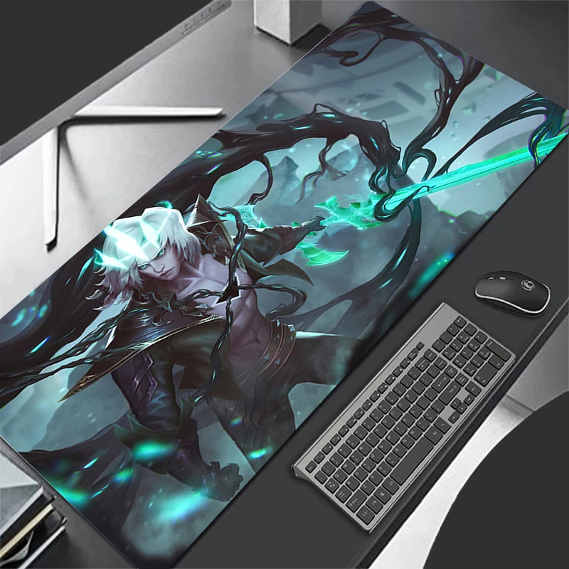 Imagem -01 - League of Legends Mouse Pad Xxl Viego Anime Desk Mat Acessórios para Jogos Portáteis Mousepad pc Anti Slip Tapete de Borracha league of legends mouse pad xxl viego anime desk mat acessorios para jogos portateis mousepad pc anti slip tapete de borracha 01