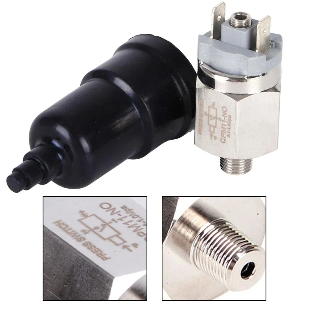 1pc Air Pressure Switch Adjustable Pneumatic Air Pressure Switch Compressor Hydraulic Auto Controller Power Tools Accessories