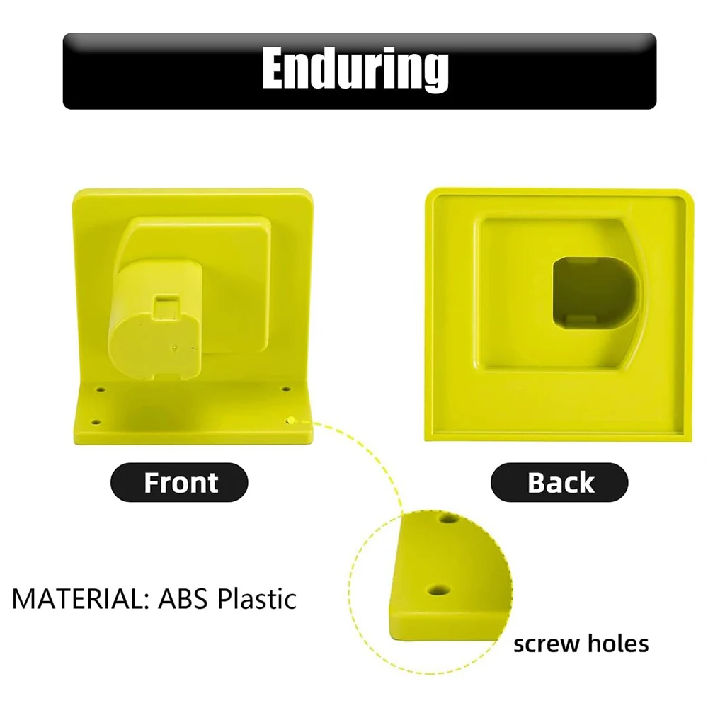 1-5PCS Wall Mount Battery & Tool Holder for Ryobi 18V Li-ion Battery Power Tool Drill Storage Hangers Shelf for RYOBI P103 P107