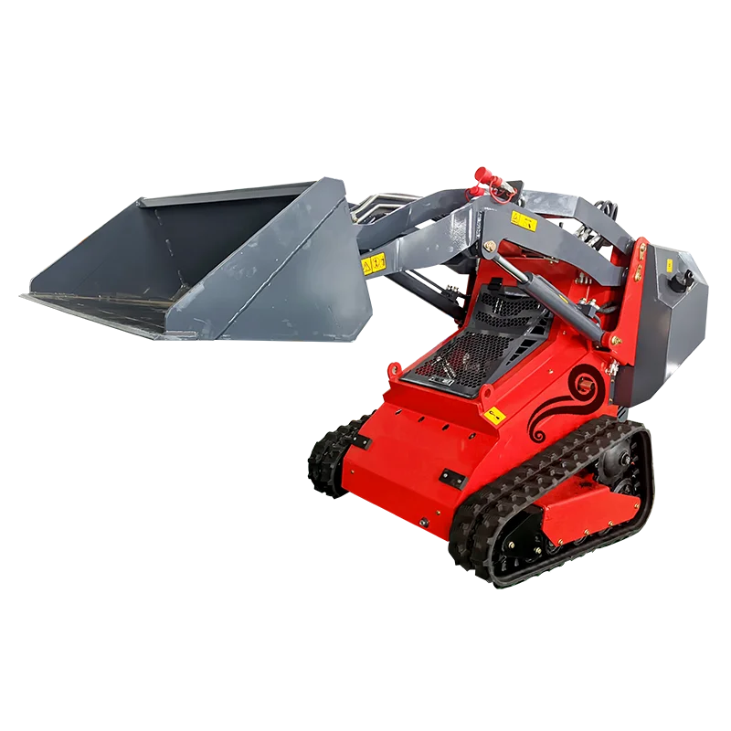 Customized Free Delivery Low Price Sliding Loader Front Unloading Bucket Lifting Track Sliding Loader
