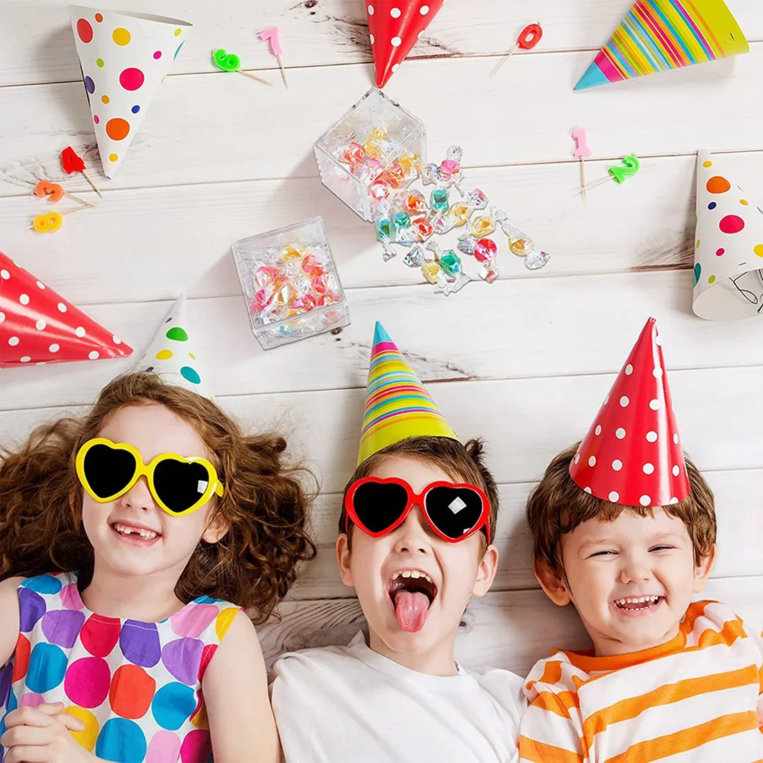 8 Pieces Of Transparent Acrylic Plastic Square Square Jewelry Box Mini Storage Box with Lid Mini Square Container 120Ml