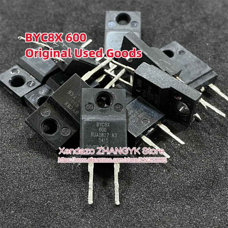 10pcs/lot Original  BYC8X600 BYC8X-600,127 DIODE GEN PURP 600V 8A TO220FP Quality assurance