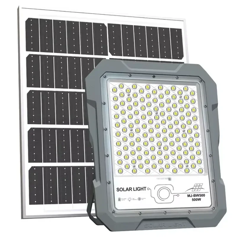 Nuevo Reflector LED para Estadios con Energía Solar de 100W a 1200W, Fuente de Luz LED para Exteriores, IP65