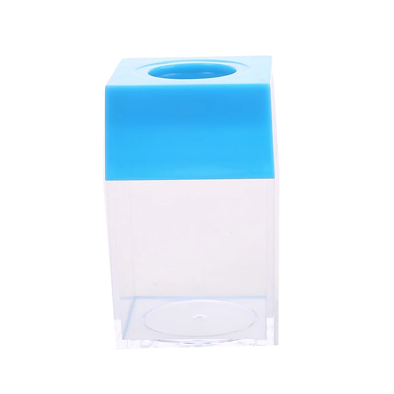 Graffetta Porta Clip Dispenser scrivania scatola di assorbimento magnetico Porta graffetta cancelleria Porta Clip Dispensador 2024