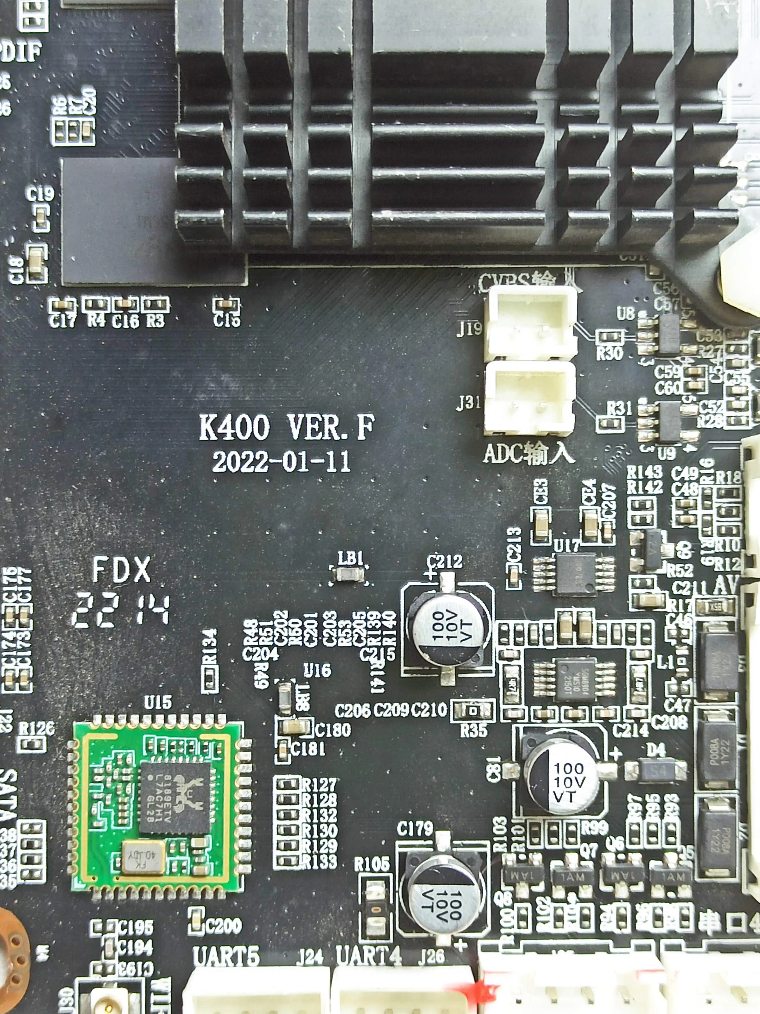 K400 VE R.F mesin Karaoke motherboard 19 inci KTV khusus K400