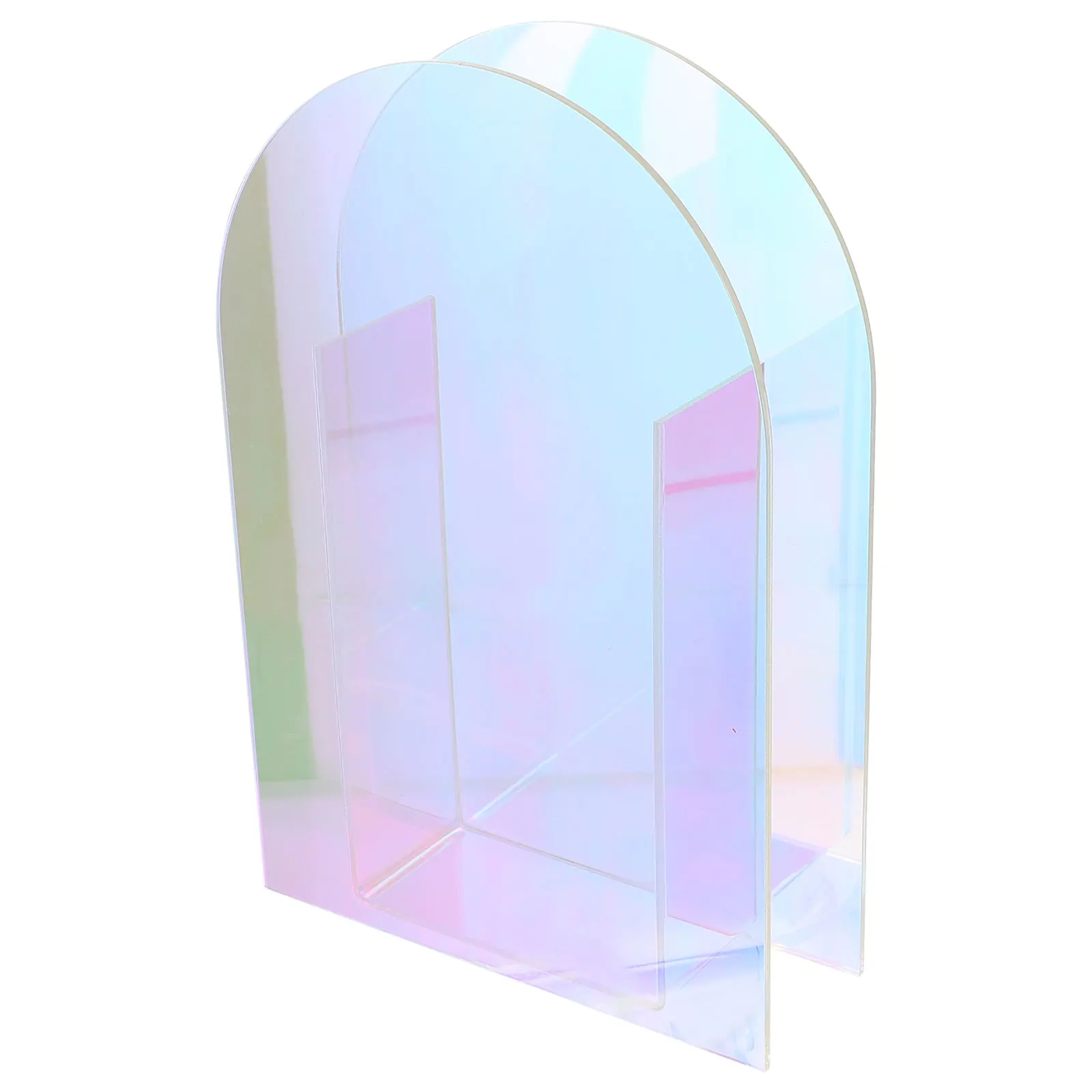 

Acrylic Vase Nordic Style Geometric Shaped Flower Container For Home Decoration Centerpiece Table Ornament Dried Flower Holder