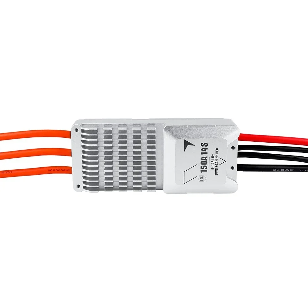 T-MOTOR FOC ESC V40A V60A 14S وحدة تحكم في السرعة الكهربائية للطائرة بدون طيار VTOL VL موتور استجابة سريعة تحكم دقيق