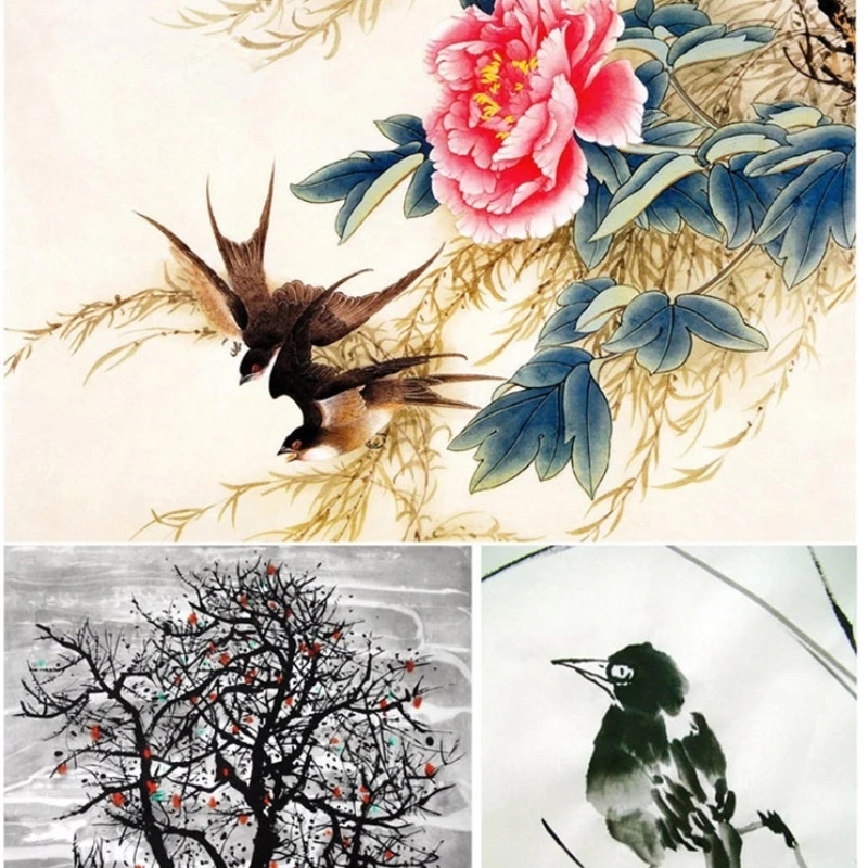 Chạy Chữ Thư Pháp Bàn Chải Trung Quốc Tranh Phong Cảnh Bút Sóc Tóc Tranh Bút Lông Tinta Trung Quốc Caligrafia
