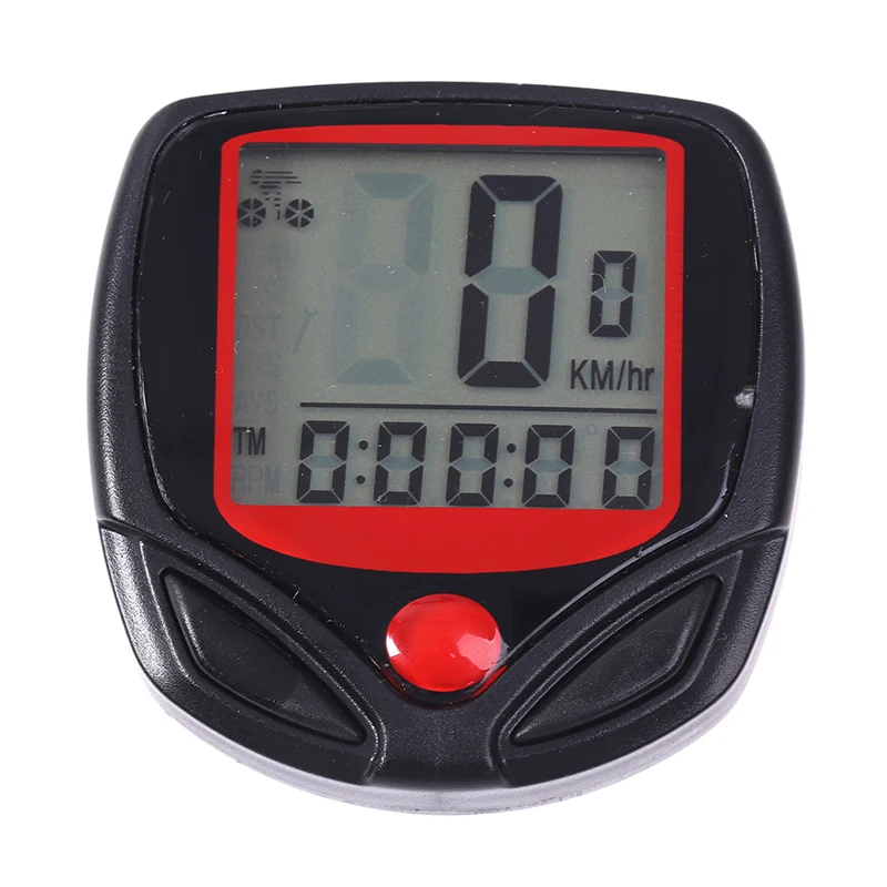 Waterproof Bicycle LCD Digital Display Odometer Speedometer Cycling Stopwatch