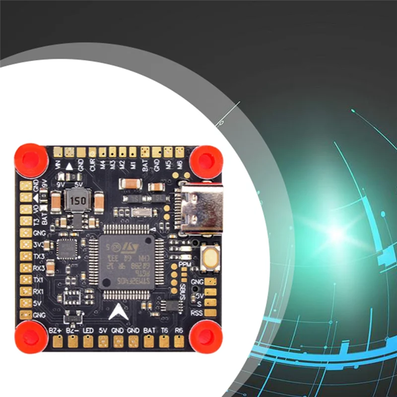SQPP-RC FPV ドローン クアッドコプター F405 V3 フライト コントローラー、30.5X30.5Mm、PMU6500 ジャイロ、SBUS CRSFIBUS PPM セットアップ用