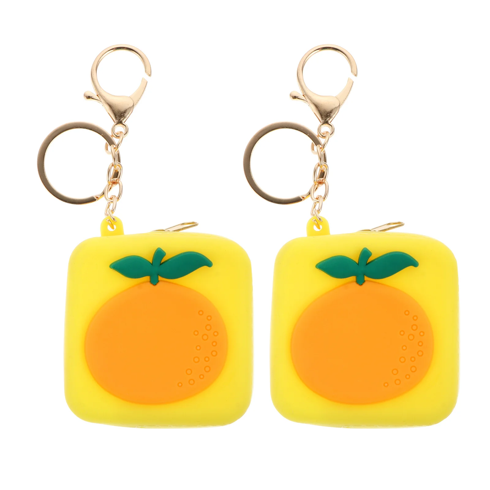 2 قطعة أكياس تخزين صغيرة لسماعات الأذن مادة السيليكون الناعمة رائعتين الكرتون طباعة المحمولة محفظة نسائية للعملات المعدنية المفاتيح المنظم اليومي