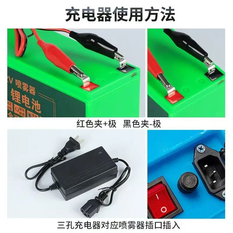 Li-ion 12V 40Ah 30Ah 20Ah 18650 Lithium Rechargeable Battery Pack for Sprayer Kids Electric Toy Car Scale Access Control+Charger