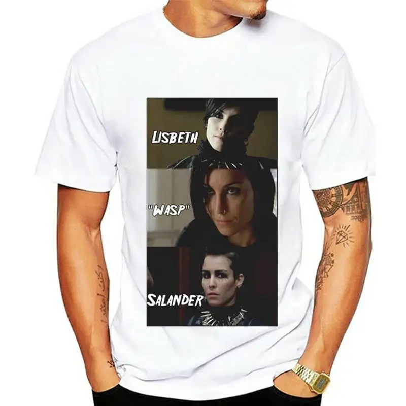 Girl with The Dragon Tattoo Lisbeth Salander Noomi Rapace Graphic Gift Men's Men Women Unisex TShirt Sweatshirt Hoodie