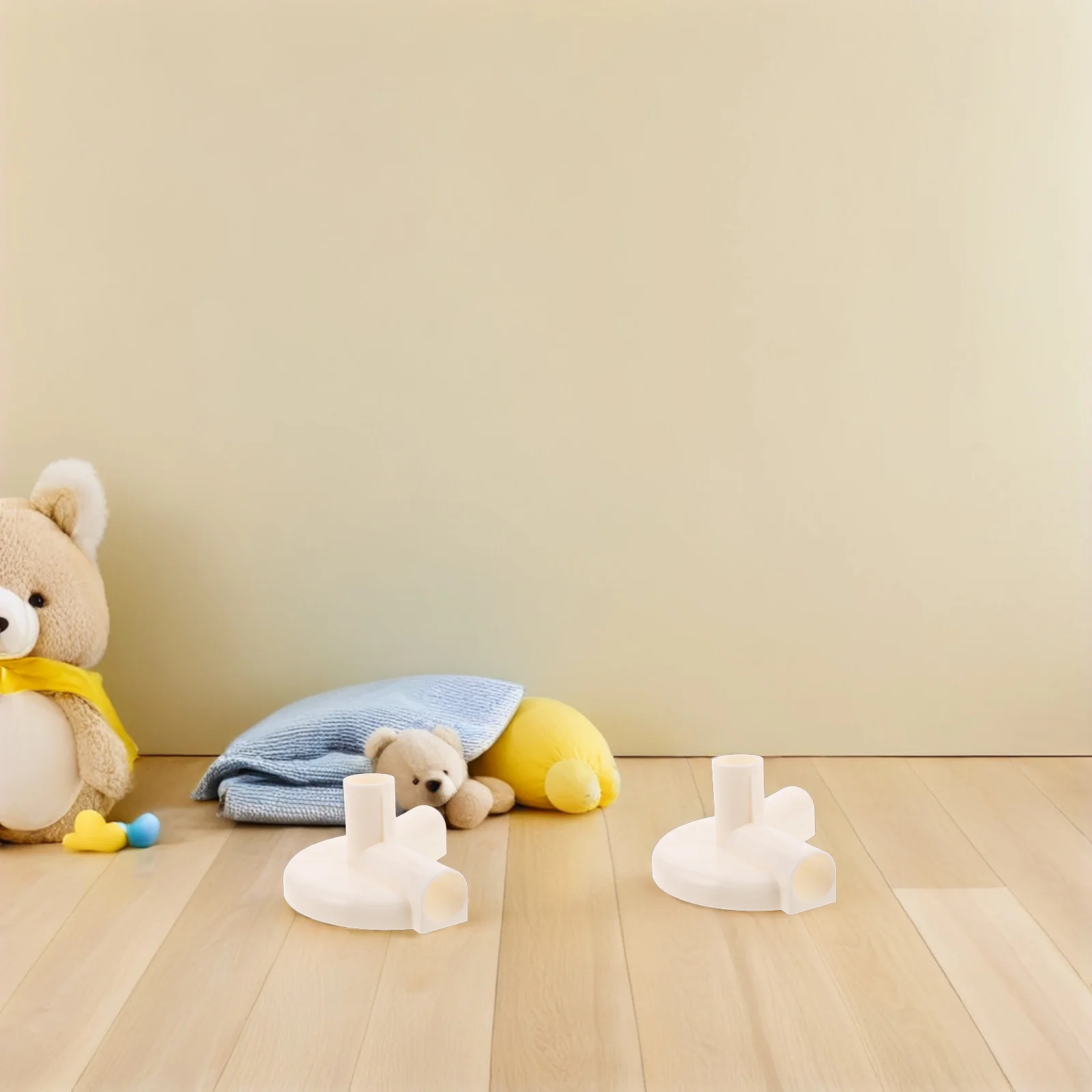 2 Stück Ersatzanschlüsse, 120-Grad-Lüfterform, T-Gelenk, Saugnapfbasis für Spiel, Hof, Zelt, Zubehör, stabil