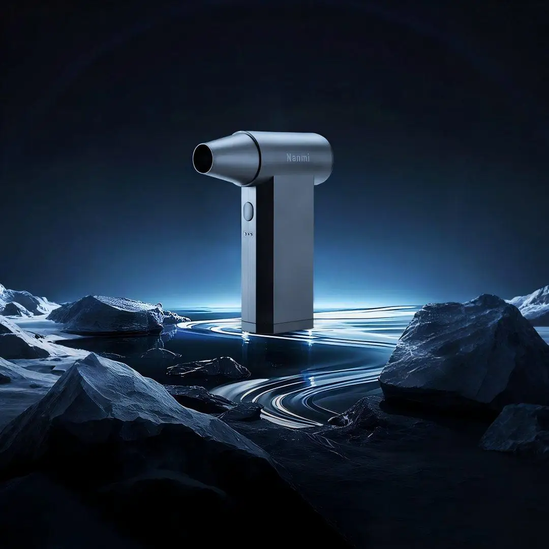 ชุดทำความสะอาดรถยนต์ Xiaomi Youpin Nanmi เครื่องเป่าลมและดูดฝุ่น กำจัดฝุ่น พร้อมแบตเตอรี่สำรองฉุกเฉิน อุปกรณ์สำหรับรถยนต์