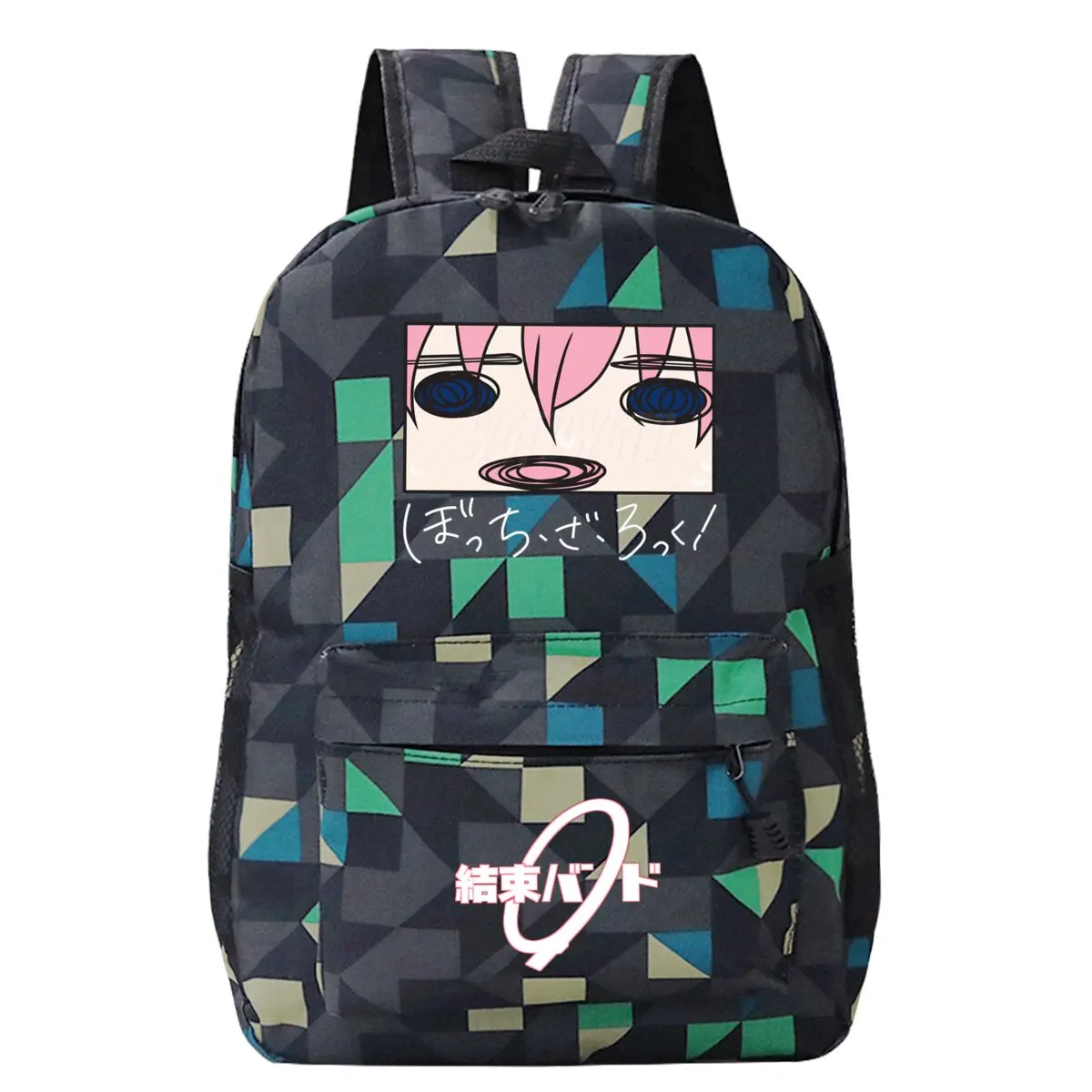 Anime Bocchi The Rock Backpack Hitori Goto Cartoon College Student Bookbag Fashion Casual Y2K Manga Men Women  Schoolbag Gifts