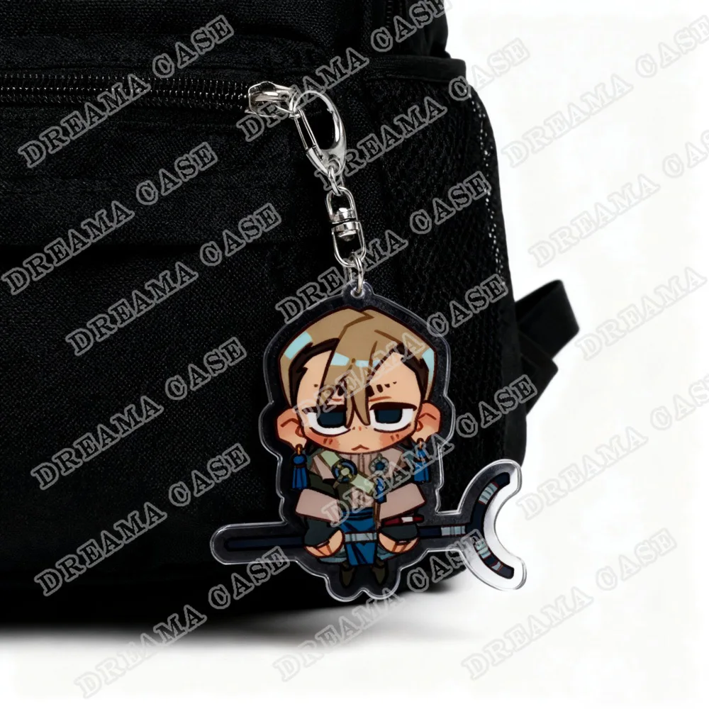 لعبة شعبية حتى الفجر الكرتون تشيبي المفاتيح الاكسسوارات حقيبة Charms Keyrings مجوهرات المشجعين الأصدقاء لعبة عشاق الهدايا #2