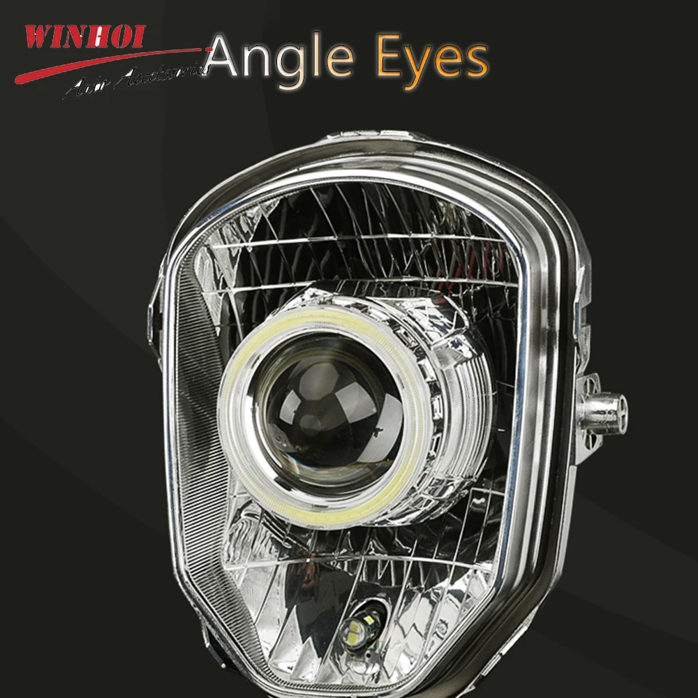 1PC COB LED Angel Eyes Bulb Halo Ring Lamp 12-24V Fog Light Car Daytime Running Light DRL Decorative Lights 70 80 90 100 110mm