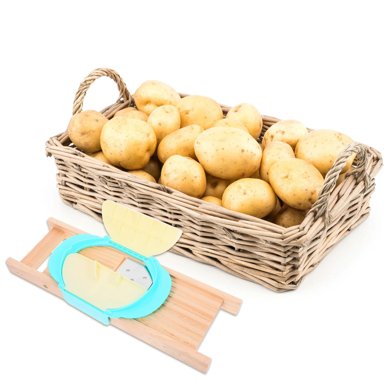 

Vegetable Slicer Manual Potato Cutter For Tomatoes Carrots Cucumbers Kitchen Gadget Handheld Mandolin Slicer For Home