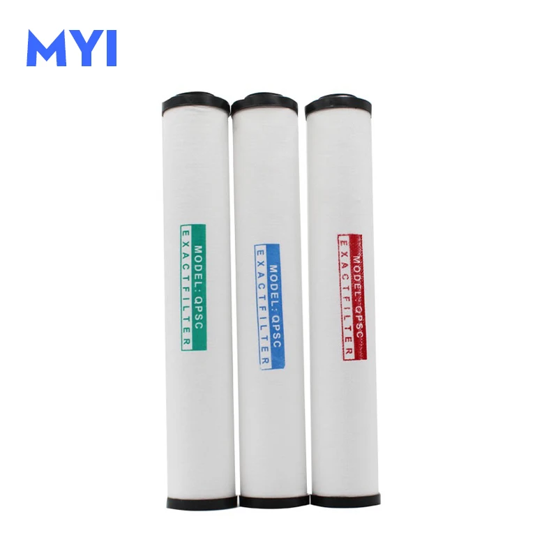 QPS 015 024 035 060 090 120 150 ملحقات استبدال ضاغط الهواء ملحقات فلتر الهواء المضغوط الدقة مجفف Q015 P024 #6