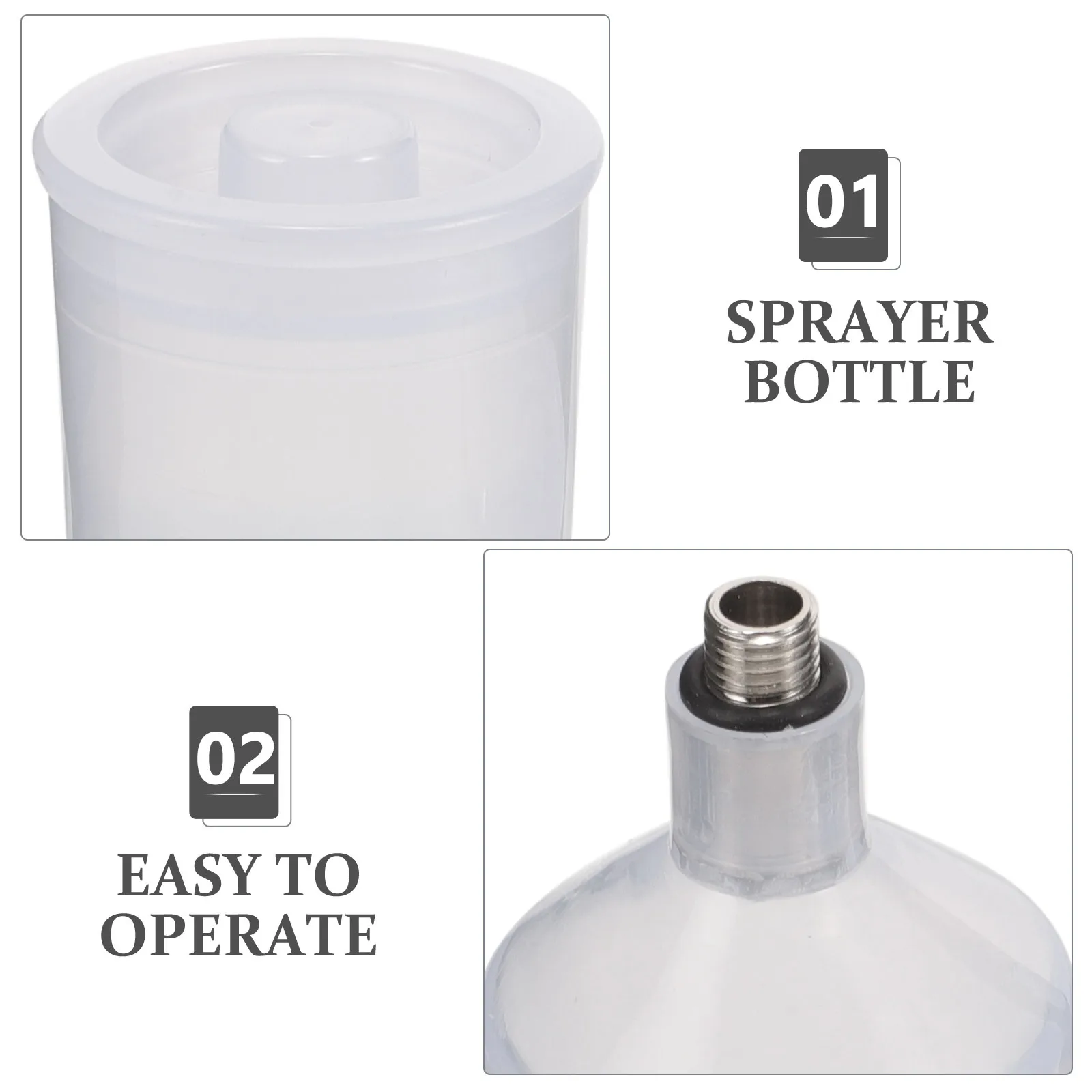 2 قطعة زجاجات بخاخ رذاذ نانو مرطب للوجه خفيف الوزن محمول أداة تجميل الوجه جهاز تجديد المياه يده الوجه