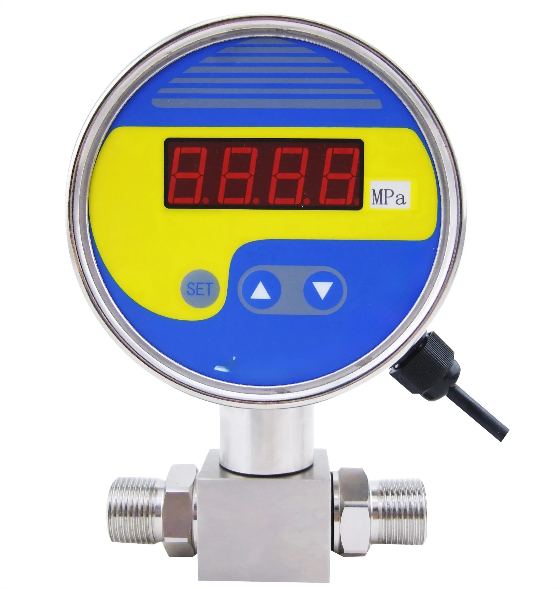 

Датчик перепада давления микропрессора со светодиодным дисплеем