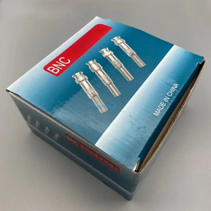 10pcs male solderless BNC connector for security cctv camera system